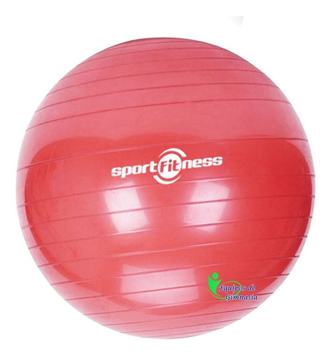 Imagen 5 de 6 de Balón Pilates Yoga Terapia Pelota Gimnasio 75 Cm Abdominales