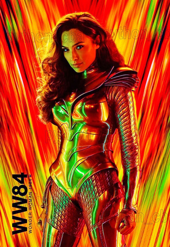 Pósters Película Wonder Woman Mujer Maravilla 1984 - 2020