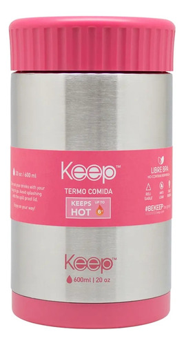 Termo De Comida/líquido 600ml Keep
