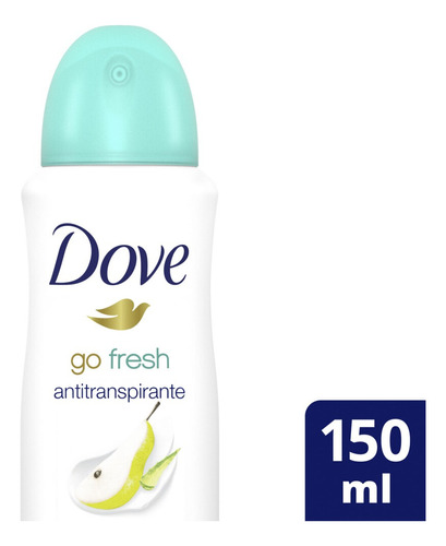 Desodorante Antitranspirante Dove Pera Go Fresh 150ml