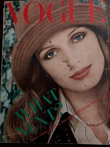 Vogue Magazine Ingles De Agosto 1973 Ejemplar Único