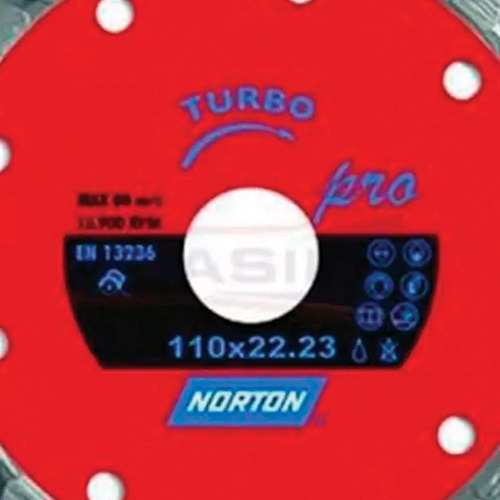 Disco de diamante Norton Turbo 110x8x22,23 mm
