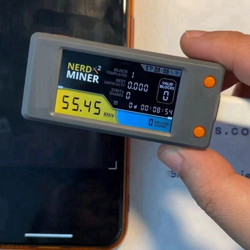 2 Unidades Bitcoin Nerd Miner V2.0 T-display-s3 Btc Crypto S