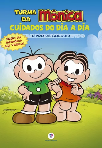 Kit Revista Turma Da Mônica 60 Atividades Cuidados Dia A Dia