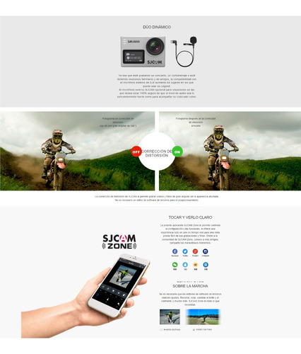 Pack Cámara Mas Dos Baterías Sjcam Sj6 Legend 4k Wifi