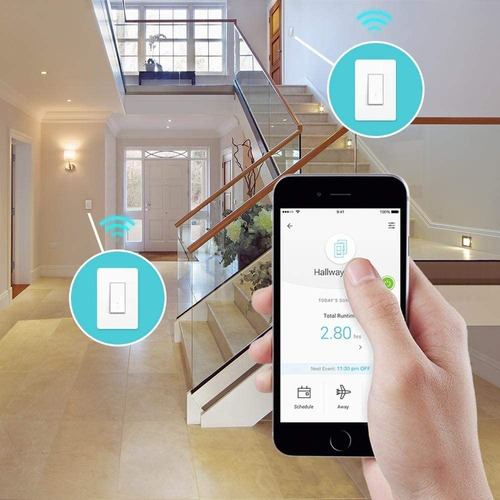 Interruptor Luz Inteligente Wi-fi, Alexa Y Google Assistant