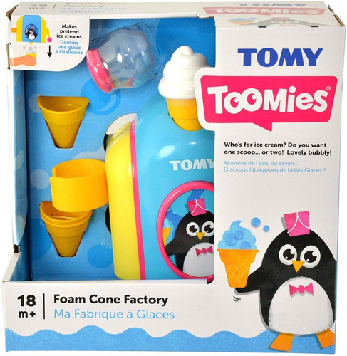 Imagen 2 de 3 de Fabrica De Helados Espuma Juego Para Baño Tomy 92119 Edu