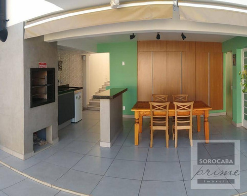 Imagem 6 de 13 de Sobrado Com 3 Dormitórios À Venda, 148 M² Por R$ 450.000 - Jardim Leocádia - Sorocaba/sp - So0179