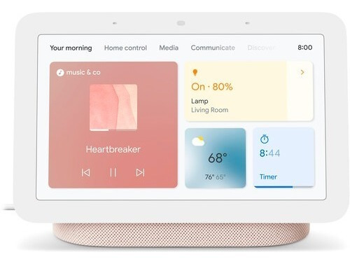 Asistente De Voz Google Nest Hub Gen 2 Wifi Bluetooth Tactil