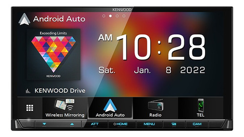 Pantalla Kenwood Con Car Play Y Android Auto Inalambrico