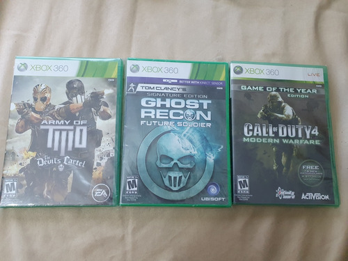 Juegos Xbox 360 Originales Impecables Precio Por 3u 