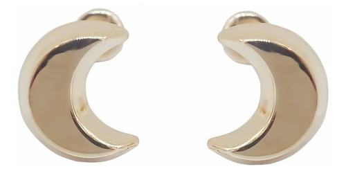 Amor Eterno - Broqueles Luna Basic / Aretes Oro 10k