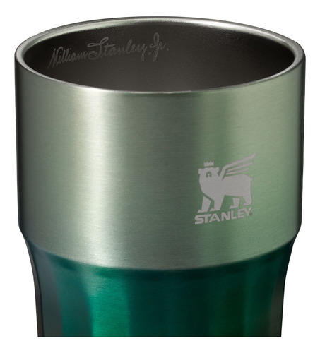 Vaso Cervecero Stanley Prismatic Hoopy Haze 408 Ml Verde