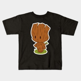 Remera Dragonfly Negra Y Blanca Groot Guardianes Col. A 18