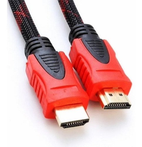 Imagen 3 de 5 de Cable Hdmi A Hdmi 15mts Mallado Full Hd Pc Dvr Monitor Cctv