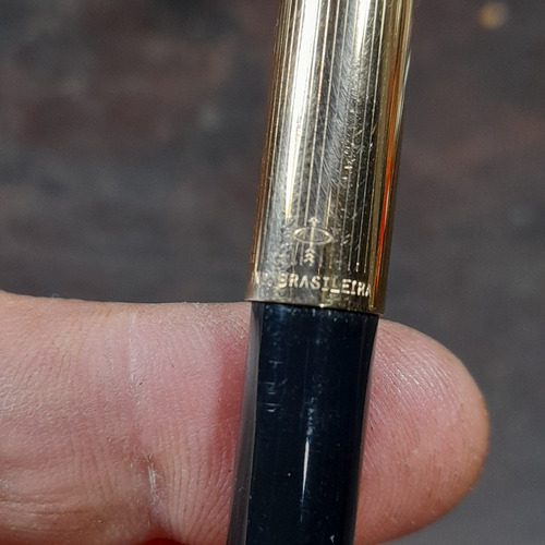 Imagem 8 de 10 de Caneta Esferografica Parker 45 Antiga Made Brasil Brasileira