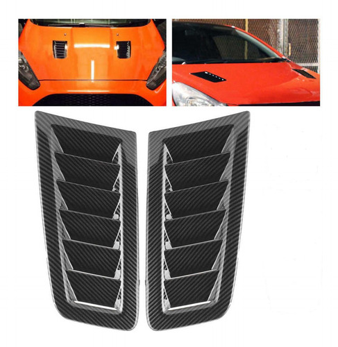 2x Rejillas De Ventilación Para Capó De Coche, Accesorio