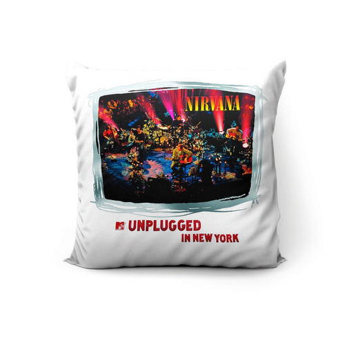 Mtv Unplugged 45x45cm Vudú Love Cojín Nirvana 
