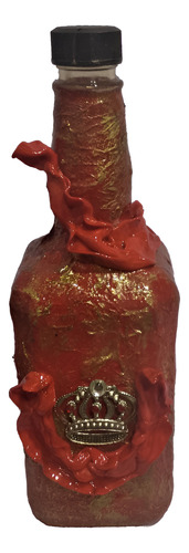Exu Rey, Conjunto De Botella Y Vaso- Producto Esotérico