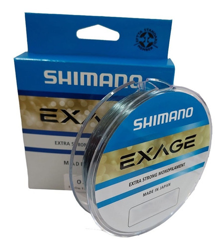 Tanza Monofilamento Shimano Exage 0305mm X 150mts Pesca