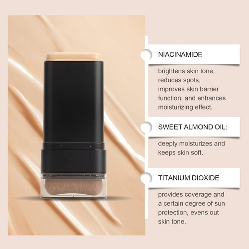 Base De Maquillaje Correctora Instantánea Con Brocha Integra