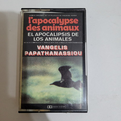 Cassette,el Apocalipsis De Los Animales,vangelis ,caballito 