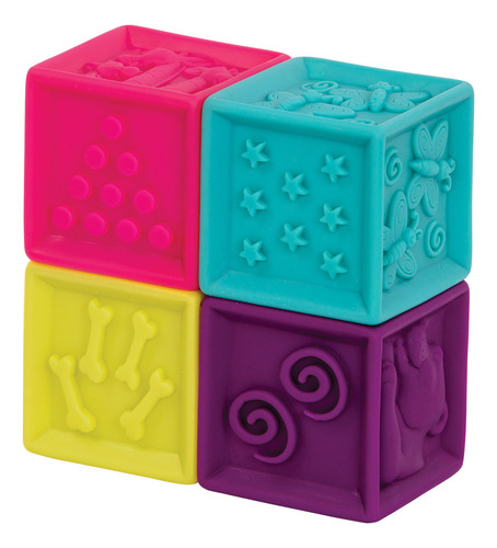 B. Juguetes De Battat Soft Blocks & Stacking Rings