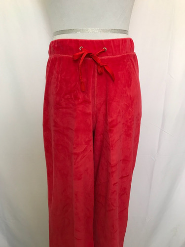 Pantalón Pants Terciopelo Naranja