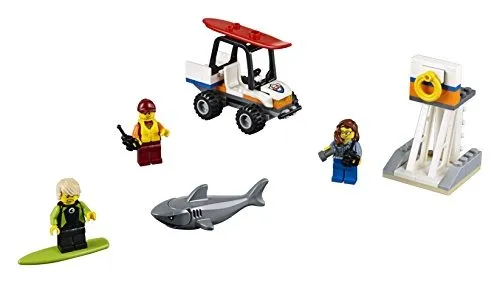 Lego City Coast Guard Guardacostas Starter Set 60163 Kit De