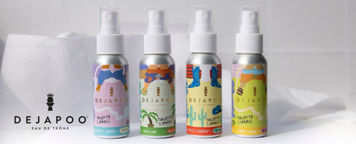 3 Dejapoo Eliminador Olores Baño Wc Aroma Lima Limon 60ml
