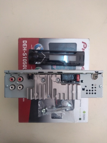 Imagen 3 de 5 de Reproductor De Radio Pionner Deh Cd, Usb, Auxiliar, Rsa, Mp3