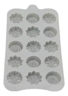 Migimi 3 moldes de silicona para fondant de tartas mini flores de silicona para decoración de pasteles y hornear moldes para fondant 3D moldes de silicona de flores moldes de silicona para fondant 