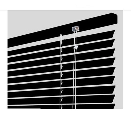 Persiana Practica De Pvc 120x140 Cm Negro, Home Collection