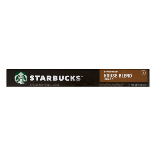 Imagem 1 de 1 de Café house blend en cápsula Starbucks sem glúten 10 un