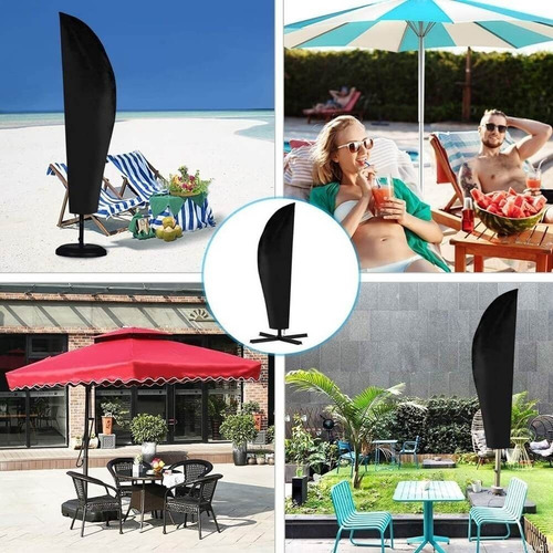 Cubierta Sombrillas Jardin T Protector Parasol Exterior