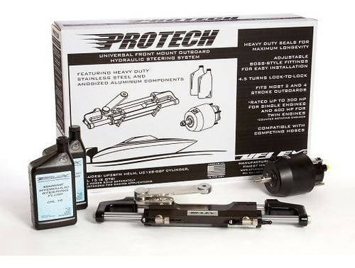 Imagen 3 de 7 de Dirección Hidráulica Para Motores Fuera De Borda Protech