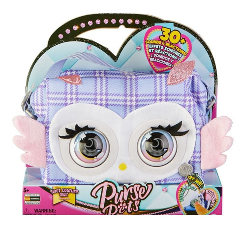 Purse Pets Bolso Interactivo Hoot Couture Owl Spin Master