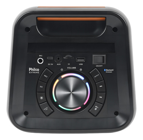 Caixa De Som Amplificada Philco 350w Pcx4501 Flash Lights