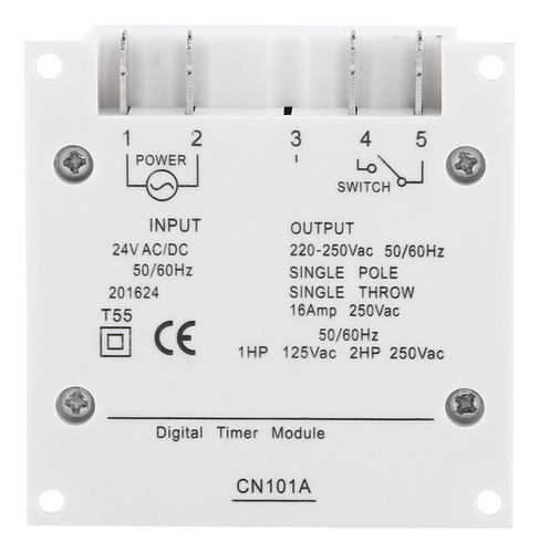 Relé Electrónico Programable Lcd Para Microordenador Digital