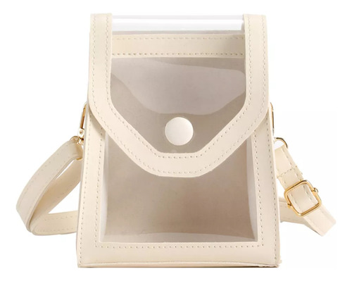 Bolsas De Plástico Pu Transparentes Para Mujer Square S