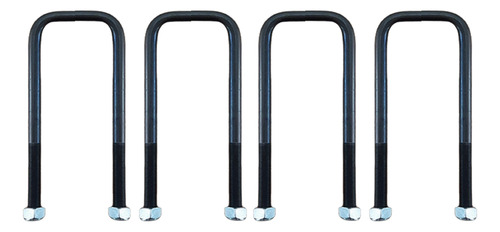Fixação Grampos 180mm Quadrados Chapas Eixo 60mm Carretinhas