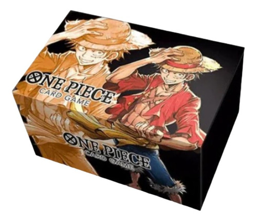 One Piece Tcg - Monkey D Luffy Playmat And Storage Box