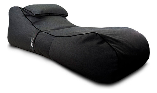 Puff Sillón Tumbona De Mezclilla C/ Relleno Perla De Unicel