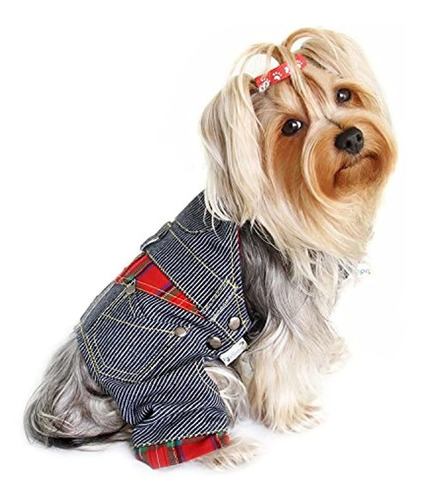 Perroperrito Rayas Denim Generalmonobodypantalonesjumperromp