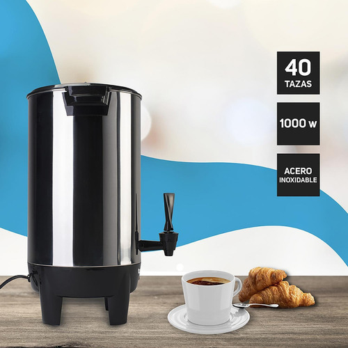 Cafetera Percoladora Taurus Columba Manual 6 L Negro 110v