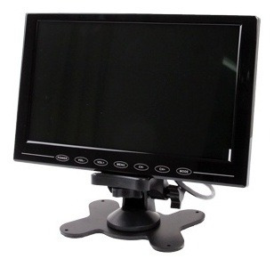 Monitor Vehiculo Boton Tactil Ultrafino 9.0 Cr Negro