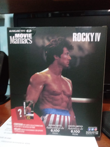 Rocky Movie Maniacs Rocky Balboa (short Rayas) 6 Ed. Limit