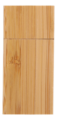 Disco Flash Usb De Madeira De Formato Longo Para Armazenamen