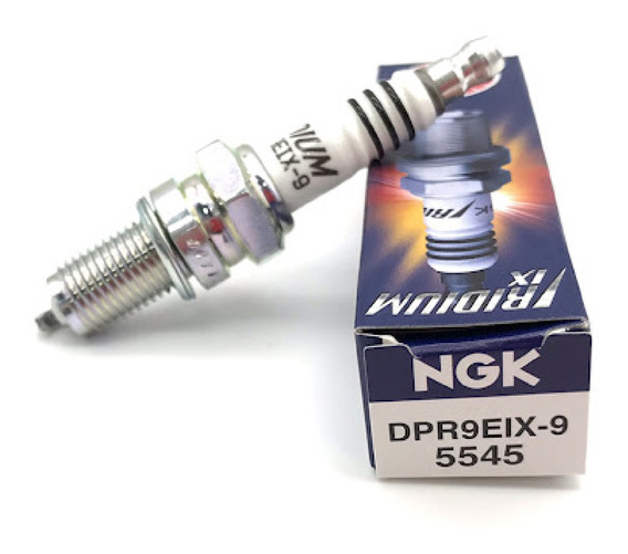 NGK Iridium Sparkplug DPR9EIX-9 for Kawasaki KLR250 1985-2005 