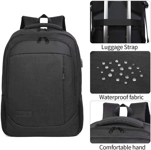 Mochila De Viaje Para Computadora Portátil, Antirrobo